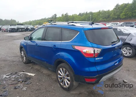 2017 Ford Escape Titanium from USA, damaged, VIN 1FMCU9J96HUA44409